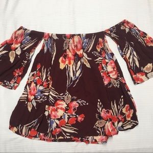 Billabong off the shoulder top